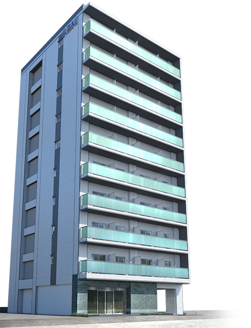 建物外観完成予想CG